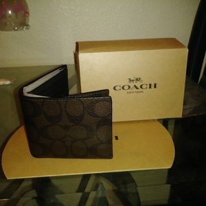 Brown Men's Coach Wallet